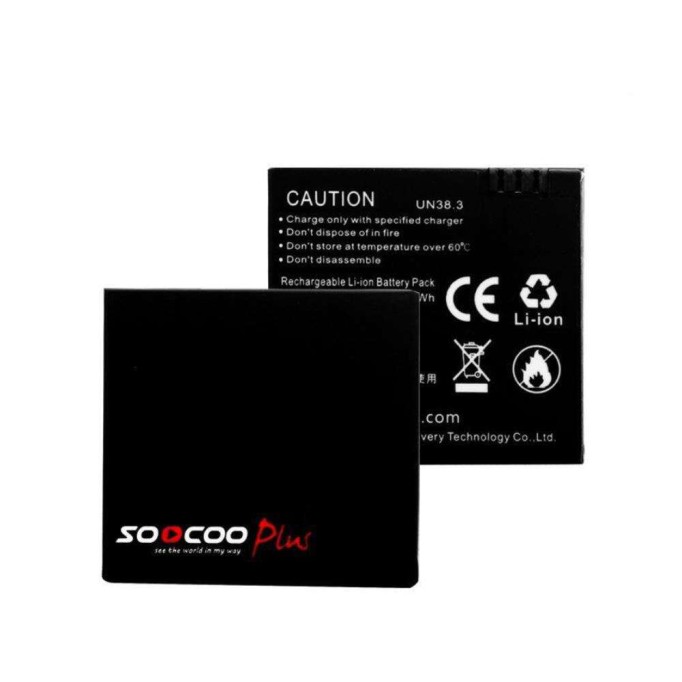 Soocoo S200 Ve S300 Aksiyon Kamera Bataryası