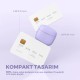 Soundpeats Air3 Bluetooth 5.2 TWS Kablosuz Kulak içi Kulaklık Mor