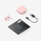 Soundpeats Air3 Bluetooth 5.2 TWS Kablosuz Kulak içi Kulaklık Pembe