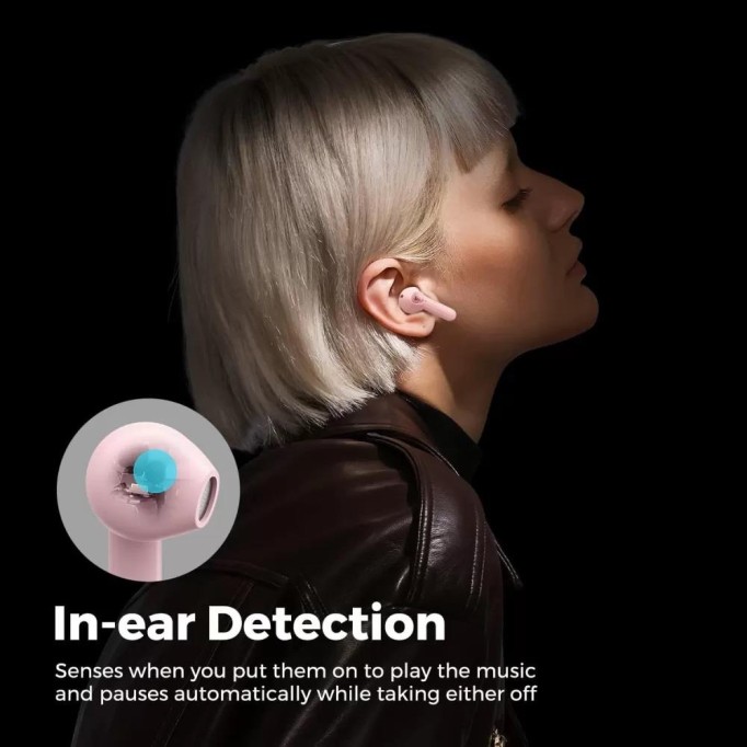 Soundpeats Air3 Bluetooth 5.2 TWS Kablosuz Kulak içi Kulaklık Pembe