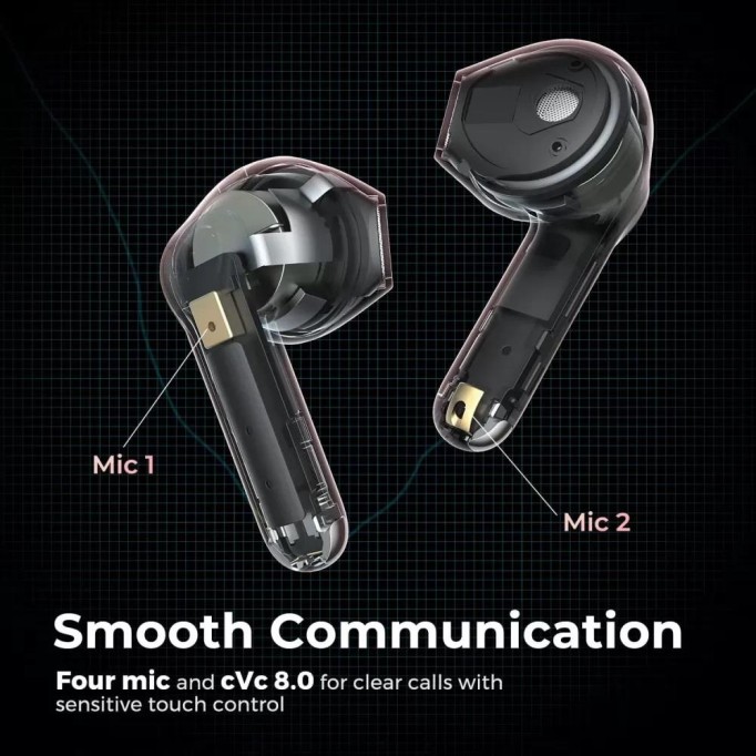 Soundpeats Air3 Bluetooth 5.2 TWS Kablosuz Kulak içi Kulaklık Pembe