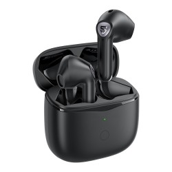 Siyah Soundpeats Air3 Bluetooth 5.2 TWS Kablosuz Kulak içi Kulaklık Siyah