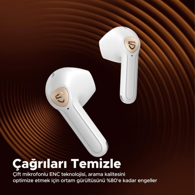 SoundPeats Air3 Deluxe HS 5.3 Hi-Res LDAC Kablosuz Kulak içi Bluetooth Kulaklık Beyaz