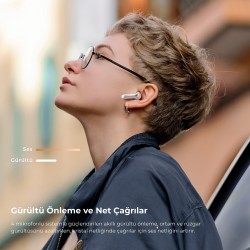 SoundPeats Air5 Lite Hi-Res LDAC ENC TWS Kablosuz Bluetooth 5.4 Kulaklık Beyaz SoundPeats Air5 Lite Hi-Res LDAC ENC TWS Kablosuz Bluetooth 5.4 Kulaklık Beyaz