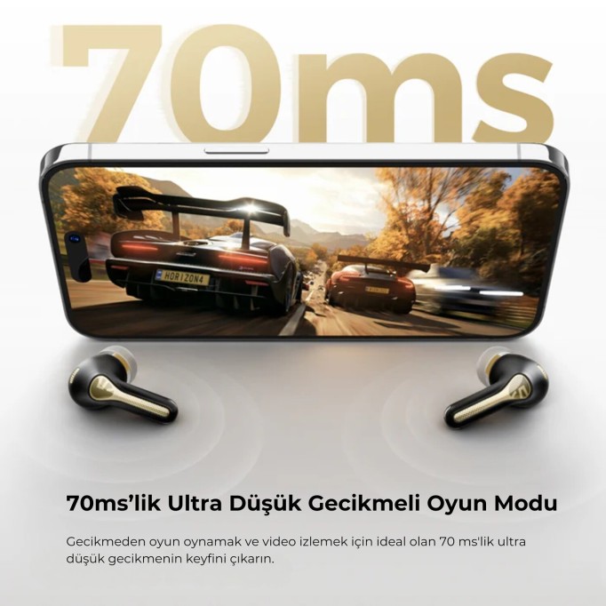 SoundPeats Capsule 3 Pro+ ANC Hi-Res LDAC TWS Kablosuz Bluetooth Kulaklık Siyah