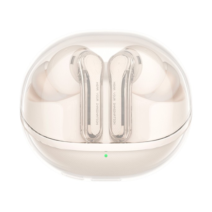 SoundPeats Clear ENC TWS Bluetooth 5.3 Kulak içi Kablosuz Kulaklık Bej
