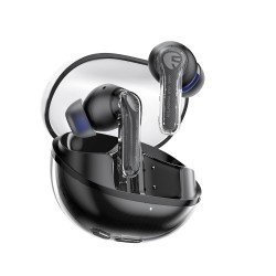 Siyah SoundPeats Clear ENC TWS Bluetooth 5.3 Kulak içi Kablosuz Kulaklık Siyah