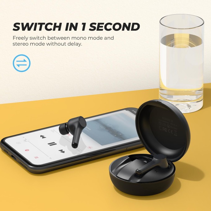 Soundpeats Mac Dinamik Sürücülü Bluetooth 5.0 TWS Kablosuz Kulak içi Kulaklık