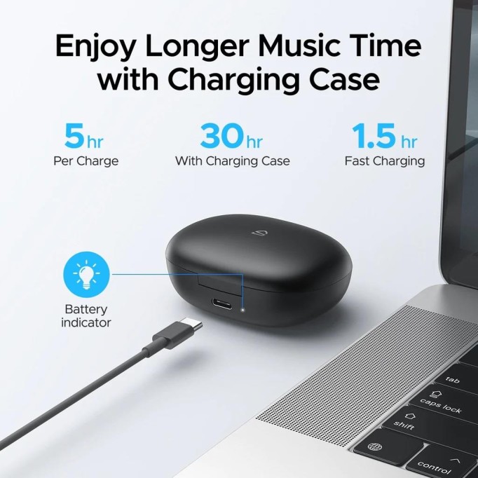 Soundpeats Mac2 Hi-Fi Bluetooth 5.0 TWS Kablosuz Kulak içi Kulaklık