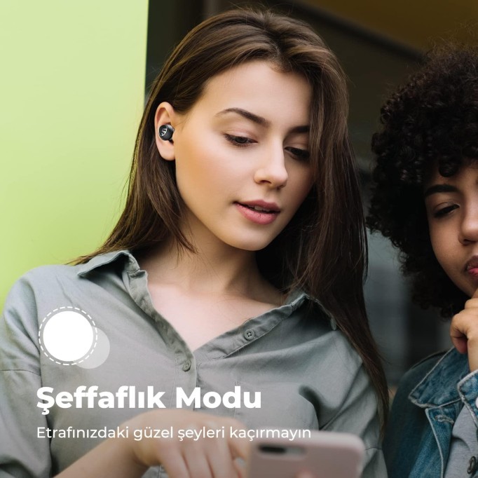 Soundpeats Mini Pro Hybrid ANC Bluetooth 5.2 TWS Kulak İçi Kulaklık Siyah