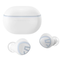 Beyaz Soundpeats Mini TWS Bluetooth 5.2 Kulak İçi Kulaklık Beyaz