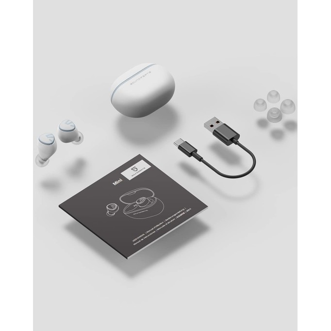 Soundpeats Mini TWS Bluetooth 5.2 Kulak İçi Kulaklık Beyaz