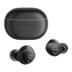 Siyah Soundpeats Mini TWS Bluetooth 5.2 Kulak İçi Kulaklık Siyah