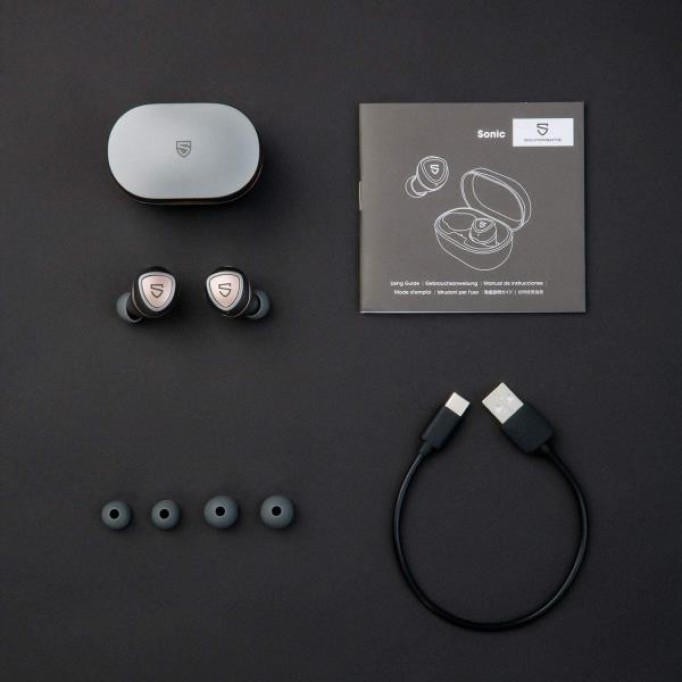 Soundpeats Sonic Qualcomm Aptx Bluetooth 5.2 TWS Kablosuz Kulak içi Kulaklık