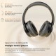 SoundPeats Space Pro Hi-Res LDAC Bluetooth 5.4 TWS Kablosuz Kulak üstü Kulaklık Siyah