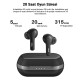 Tozo Agile Pods IPX5 Suya Dayanıklı Bluetooth 5.3 TWS Kablosuz Kulaklık Siyah