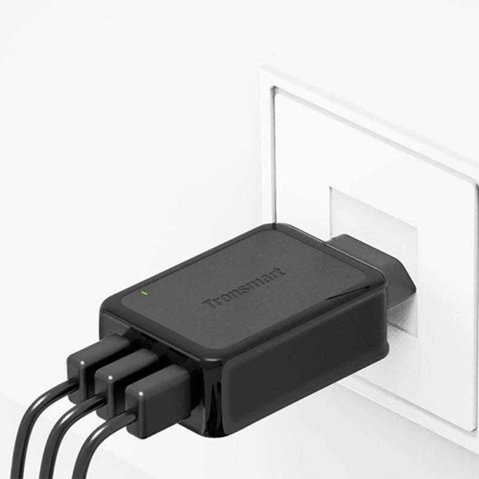 Tronsmart 3 Portlu Quick Charge 3.0 VoltiQ Hızlı Şarj Aleti