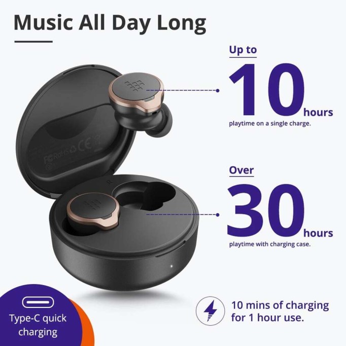 Tronsmart Apollo Bold Hybrid ANC TWS Bluetooth Kulaklık Tronsmart Apollo Bold Hybrid ANC TWS Bluetooth Kulaklık