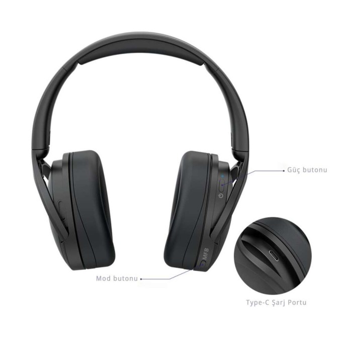 Tronsmart Apollo Q10 ANC / Ambient Modlu Kulak Üstü Kulaklık Tronsmart Apollo Q10 ANC / Ambient Modlu Kulak Üstü Kulaklık