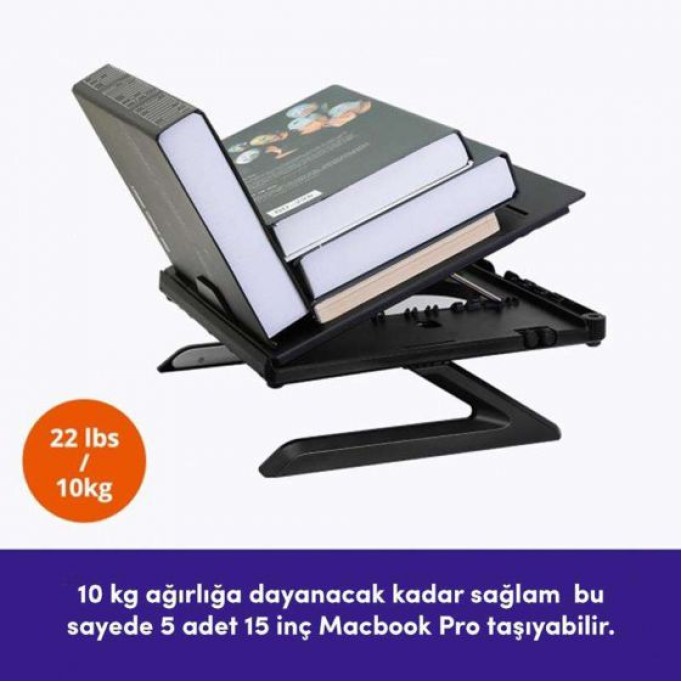 Tronsmart D07 Katlanabilir Notebook Standı Beyaz