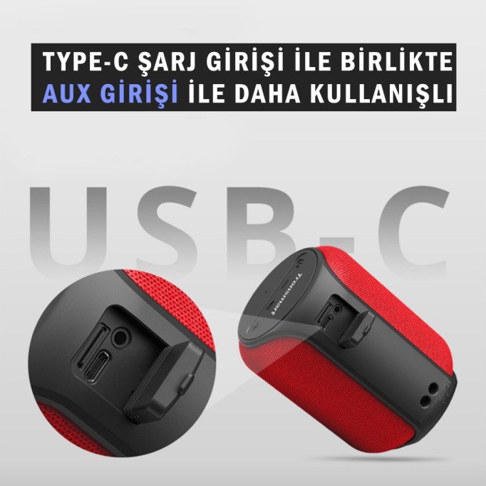 Tronsmart Element T6 Mini Bluetooth Hoparlör Siyah