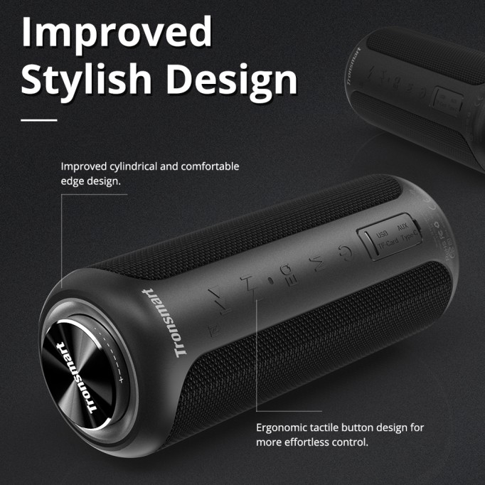 Tronsmart Element T6 Plus 40W Bluetooth Hoparlör Kırmızı