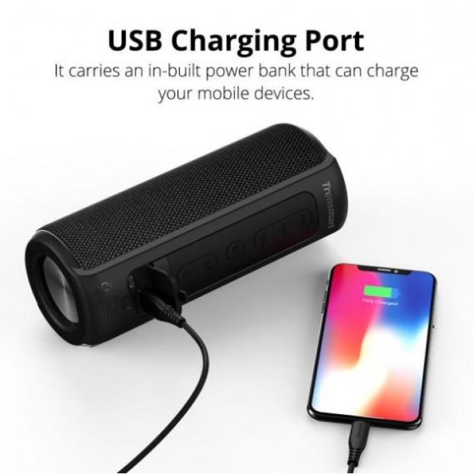 Tronsmart Element T6 Plus 40W Bluetooth Hoparlör Kırmızı