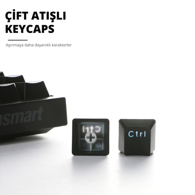 Tronsmart Elite 2.4GHz Wireless Kablosuz Bluetooth RGB Mekanik Oyun Klavyesi