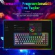 Tronsmart Elite 2.4GHz Wireless Kablosuz Bluetooth RGB Mekanik Oyun Klavyesi