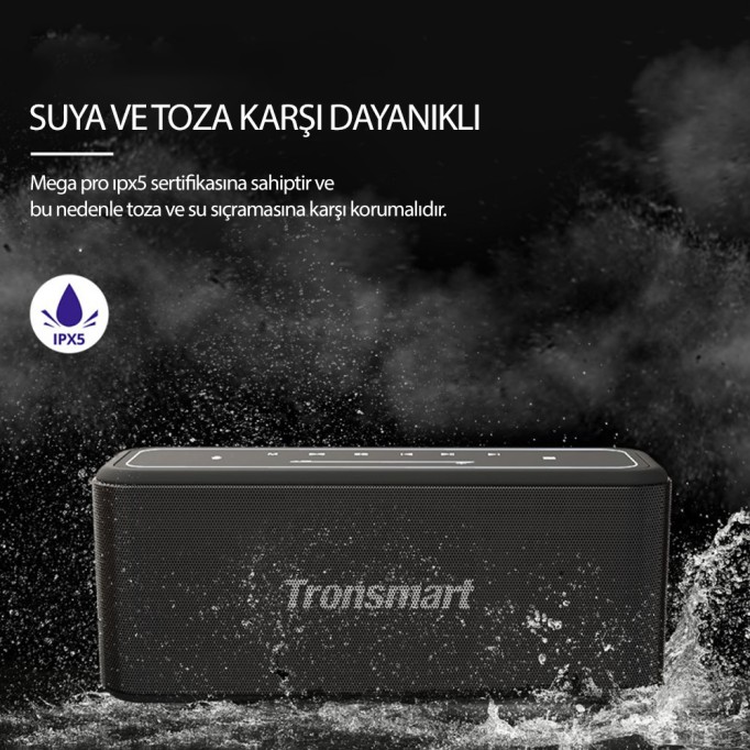 Tronsmart Mega Pro 60 Watt True Wireless Bluetooth Hoparlör