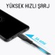 Tronsmart TCC01 Örgülü 3A Type-C Şarj ve Data Kablosu