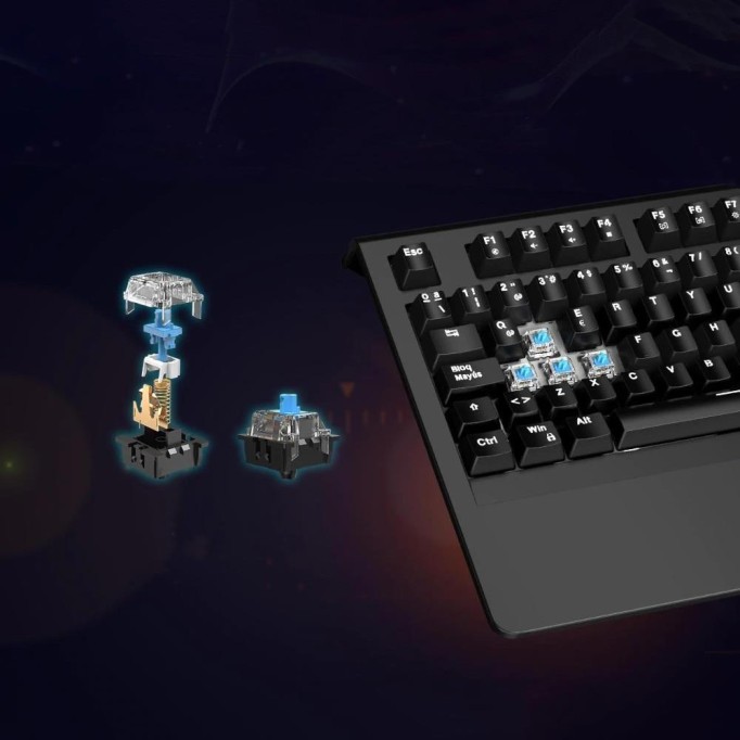 Tronsmart TK09R RGB Işıklı Mekanik Oyuncu Klavyesi