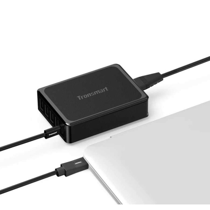 Tronsmart U5P 5 Portlu USB ve Type-C Şarj Cihazı Tronsmart U5P 5 Portlu USB ve Type-C Şarj Cihazı