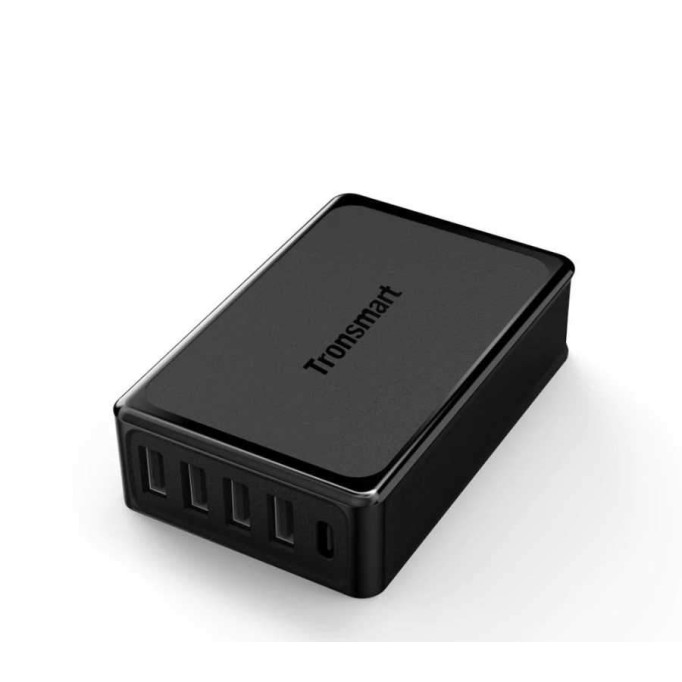 Tronsmart U5P 5 Portlu USB ve Type-C Şarj Cihazı Tronsmart U5P 5 Portlu USB ve Type-C Şarj Cihazı