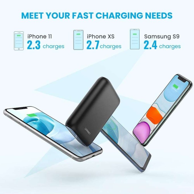 Ugreen 10000mAh 18W Type-C PD Çıkışlı Taşınabilir Şarj Cihazı Powerbank