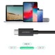 Ugreen 100W Thunderbolt 3 Type-C USB 3.1 5K@60Hz Şarj ve Data Kablosu
