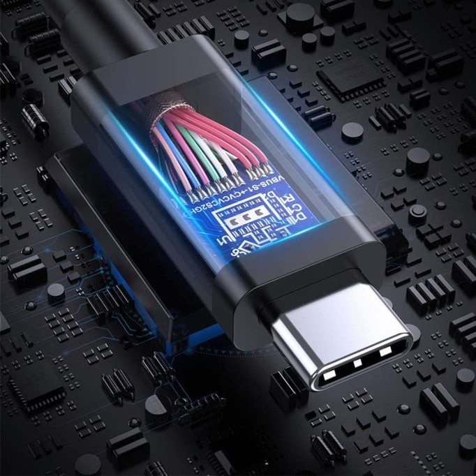 Ugreen 100W Thunderbolt 3 Type-C USB 3.1 5K@60Hz Şarj ve Data Kablosu