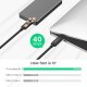 Ugreen 100W Thunderbolt 3 Type-C USB 3.1 5K@60Hz Şarj ve Data Kablosu 80 Cm