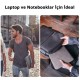 Ugreen 14-14.9’’ inç Su Geçirmez Nubuk Deri Laptop Notebook iPad Kılıfı