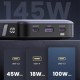 Ugreen 145W 25000mAh PD QC 3.0 Led Göstergeli USB Type-C Taşınabilir Hızlı Şarj Cihazı Powerbank Ugreen 145W 25000mAh PD QC 3.0 Led Göstergeli USB Type-C Taşınabilir Hızlı Şarj Cihazı Powerbank