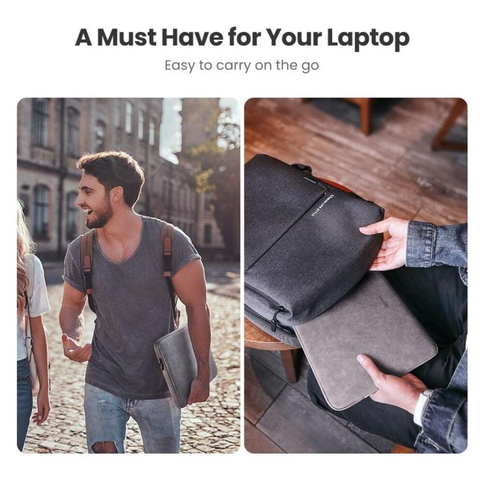 Ugreen 15” Laptop Notebook Koruyucu Kılıfı Taşıma Çantası