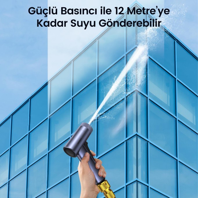 Ugreen 15 Metre Uzayabilen Sulama Tabancalı Araç Yıkama ve Bahçe Hortumu Ugreen 15 Metre Uzayabilen Sulama Tabancalı Araç Yıkama ve Bahçe Hortumu