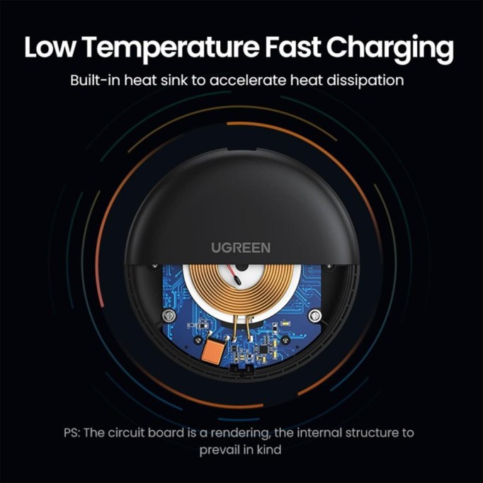 Ugreen 15W Kablosuz Hızlı Şarj Cihazı Ugreen 15W Kablosuz Hızlı Şarj Cihazı