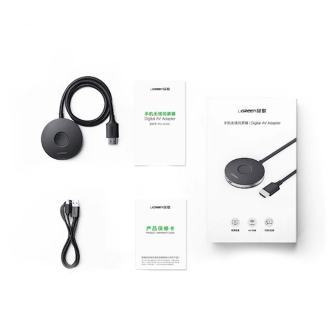 Ugreen 2.4G-5G WiFi 4K Kablosuz Görüntü Aktarıcı Ugreen 2.4G-5G WiFi 4K Kablosuz Görüntü Aktarıcı