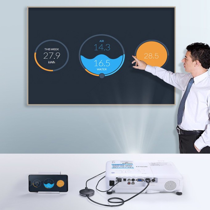 Ugreen 2.4G-5G WiFi 4K Kablosuz Görüntü Aktarıcı Ugreen 2.4G-5G WiFi 4K Kablosuz Görüntü Aktarıcı
