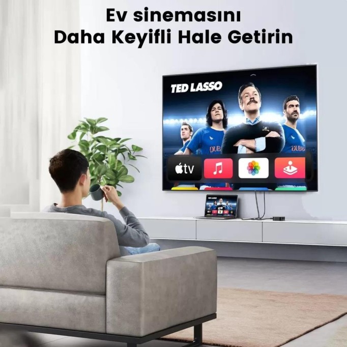 Ugreen 2 Giriş 1 Çıkış HDMI 2.1 8K 60Hz Yönlendirici Switch