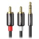 Ugreen 2 RCA 3.5mm Aux Ses Kablosu 1.5 Metre