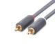 Ugreen 2 RCA to 2 RCA Ses Kablosu 2 Metre Ugreen 2 RCA to 2 RCA Ses Kablosu 2 Metre