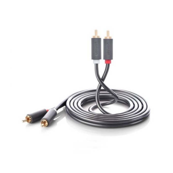 Ugreen 2 RCA to 2 RCA Ses Kablosu 2 Metre Ugreen 2 RCA to 2 RCA Ses Kablosu 2 Metre