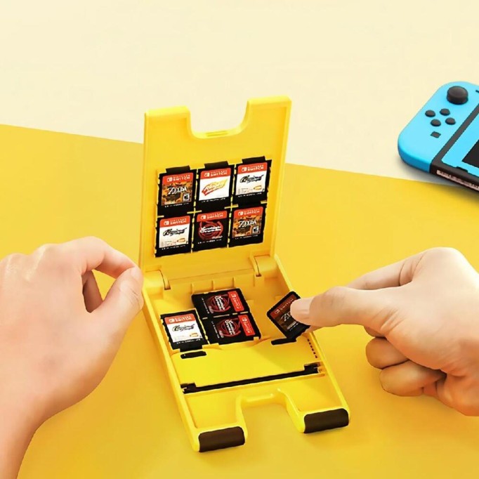 Ugreen 2’si 1 Arada Nintendo Switch Oyun Kaseti Saklama ve Telefon Tablet Tutucu Stand